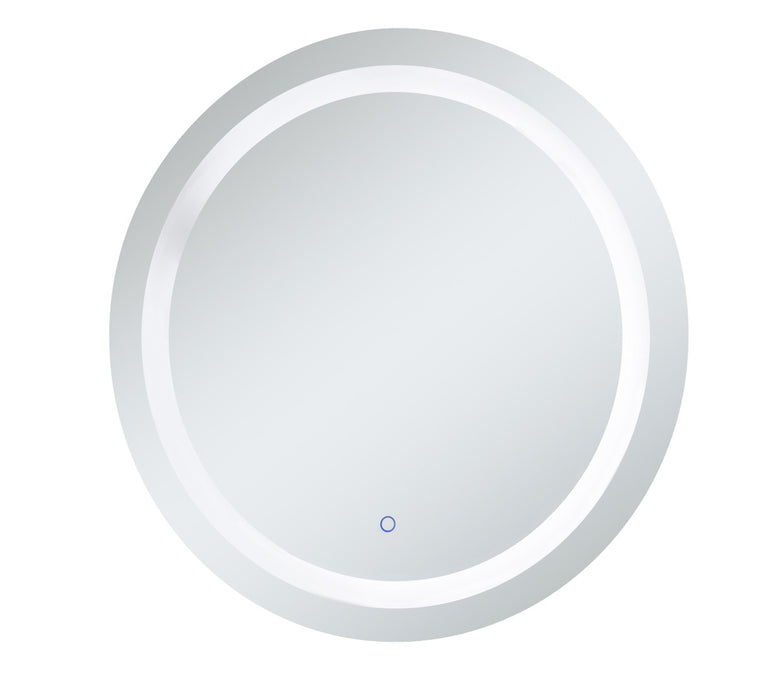 Elegant Lighting MRE23232 LED Mirror, Silver