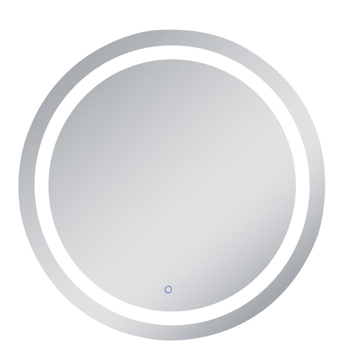 Elegant Lighting MRE23636 LED Mirror, Silver