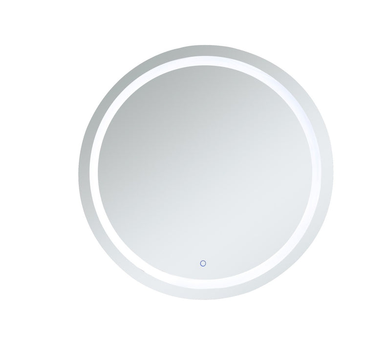 Elegant Lighting MRE24242 LED Mirror, Silver