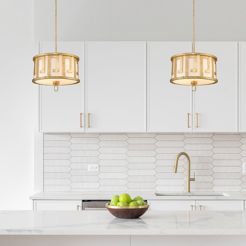 Lucas + McKearn GN/LEMURIA/MP One Light Mini Pendant, Antique Gold