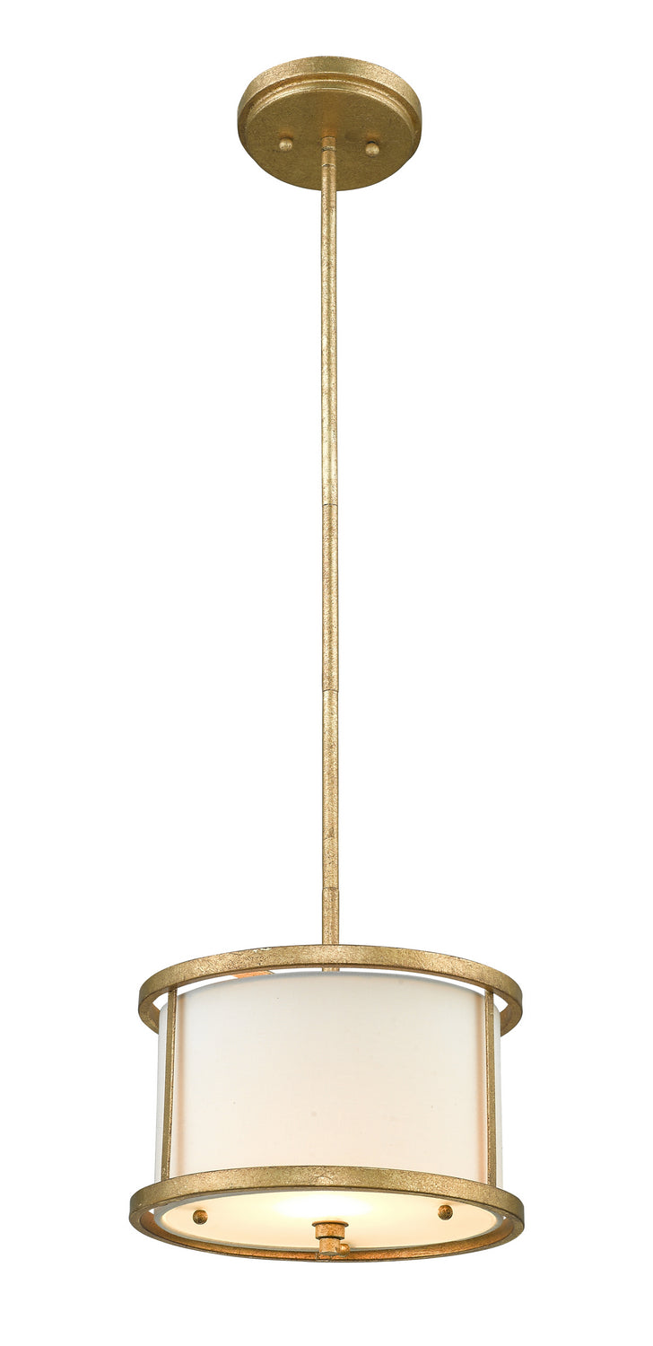 Lucas + McKearn GN/LEMURIA/MP One Light Mini Pendant, Antique Gold