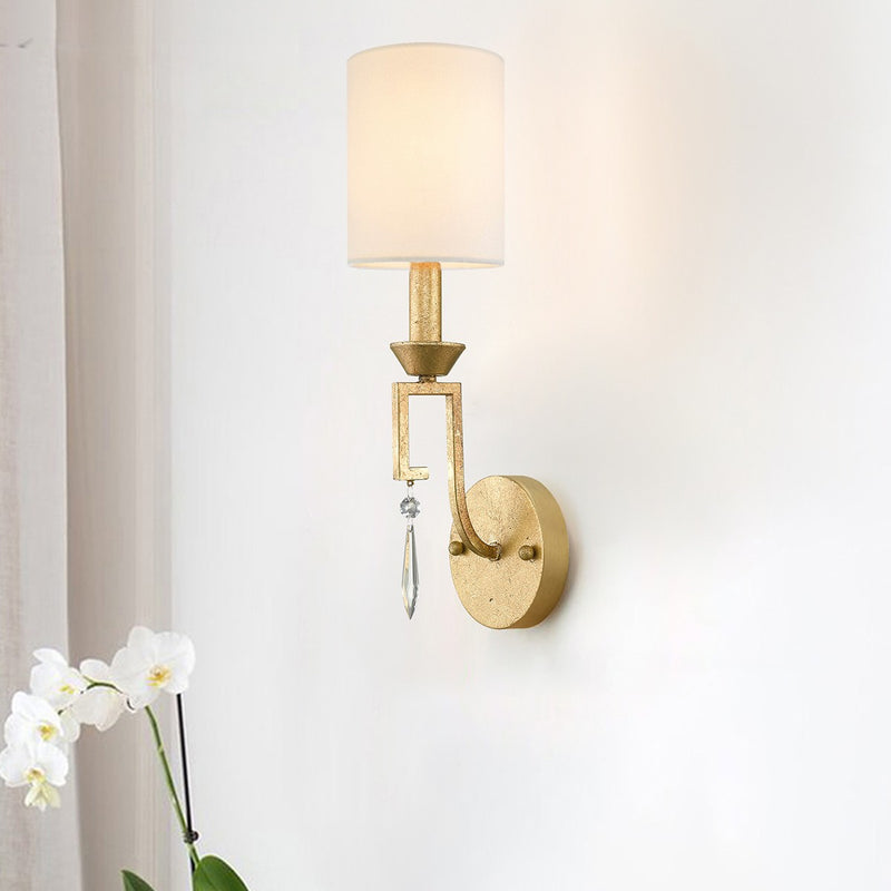 Lucas + McKearn GN/LEMURIA1 One Light Wall Sconce, Antique Gold