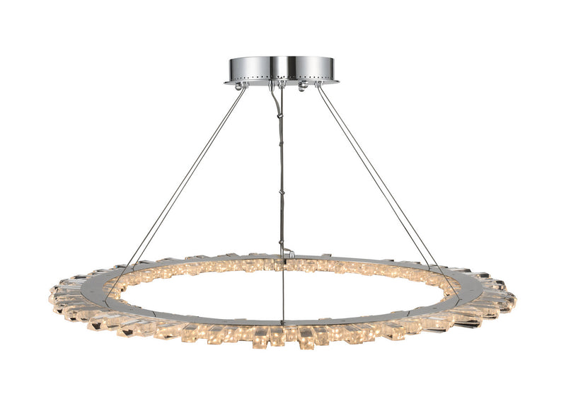 Allegri 032752-010-FR001 LED Pendant, Chrome