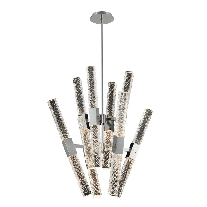 Allegri 034970-010-FR001 LED Chandelier, Chrome