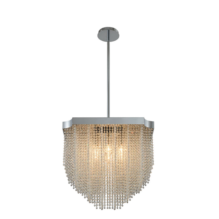 Allegri 036051-010-FR001 Eight Light Pendant, Chrome