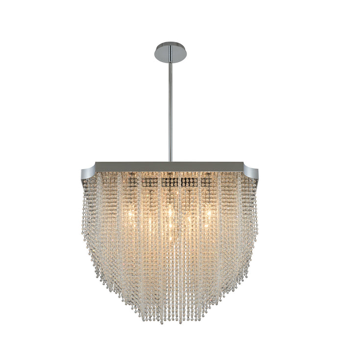 Allegri 036052-010-FR001 13 Light Pendant, Chrome