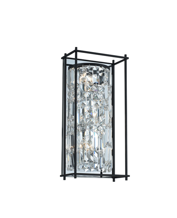 Allegri 036121-052-FR001 Three Light Wall Sconce, Matte Black