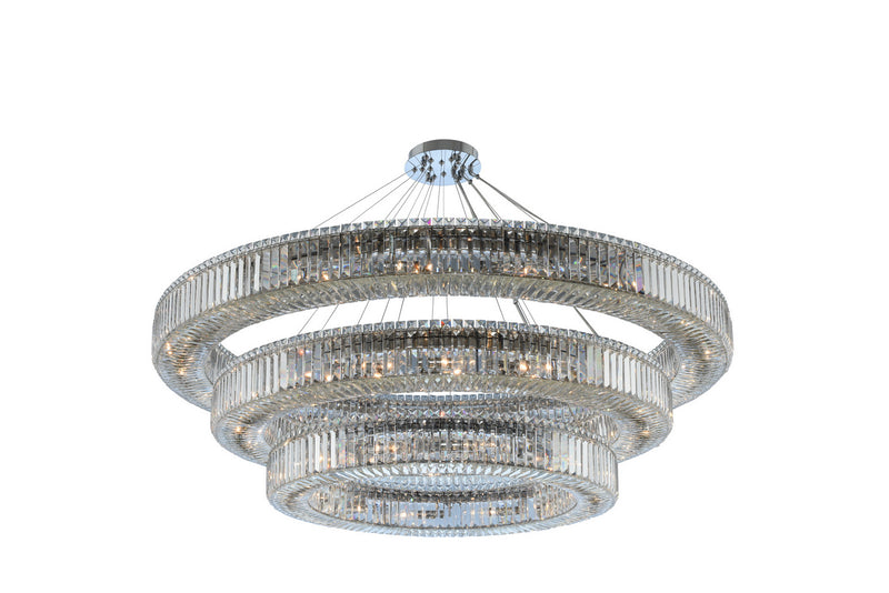 Allegri 11714-010-FR001 48 Light Pendant, Chrome