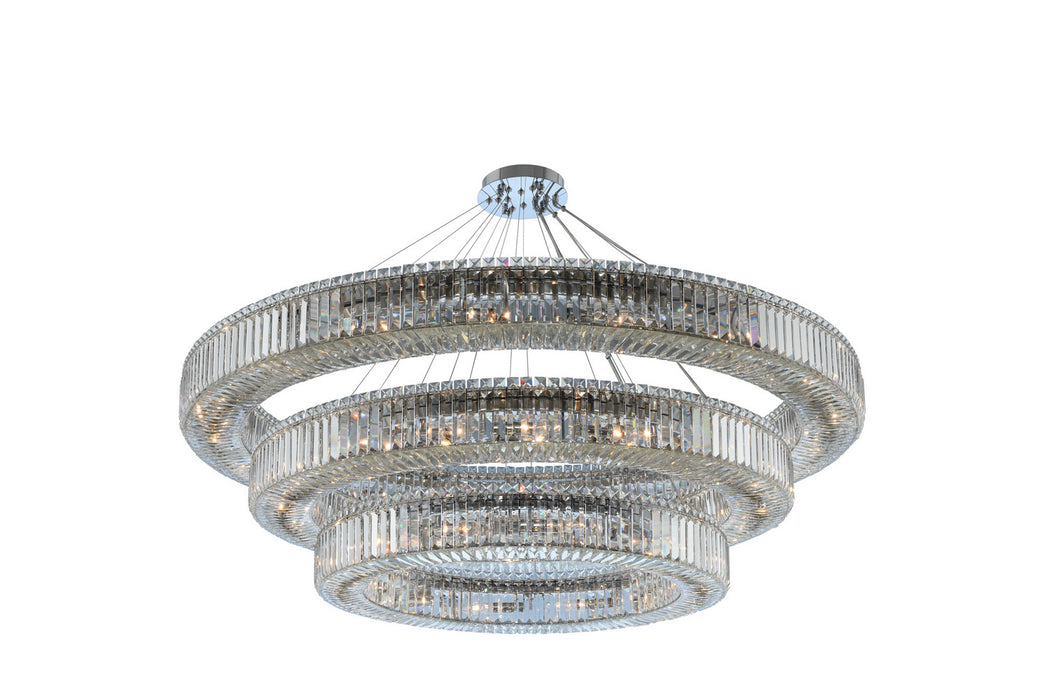 Allegri 11714-010-FR001 48 Light Pendant, Chrome