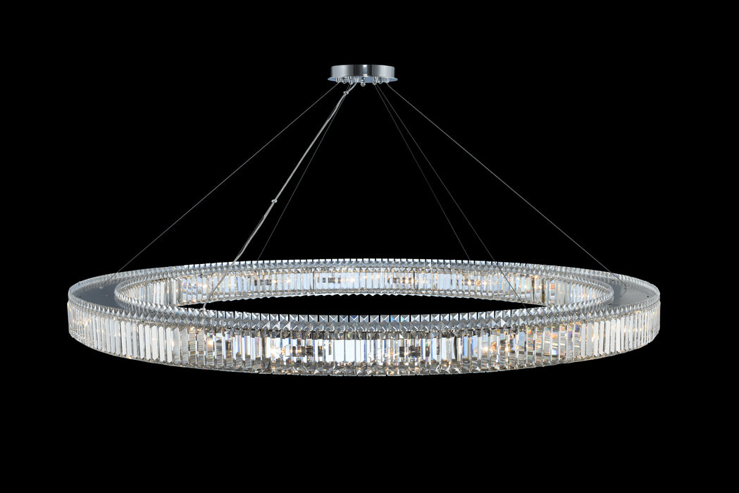 Allegri 11716-010-FR001 20 Light Pendant, Chrome