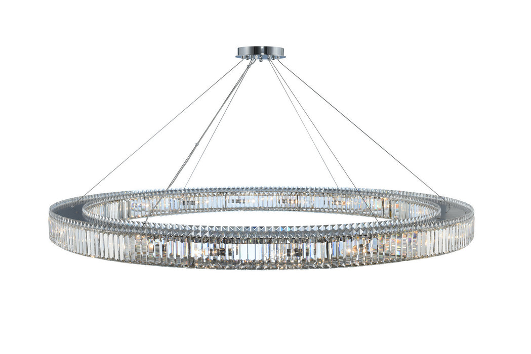 Allegri 11716-010-FR001 20 Light Pendant, Chrome