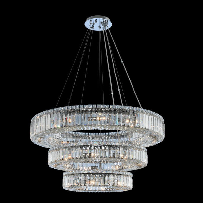 Allegri 11771-010-FR001 27 Light Pendant, Chrome