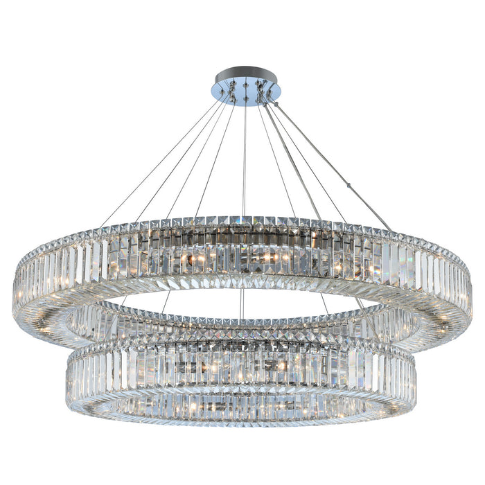 Allegri 11773-010-FR001 30 Light Pendant, Chrome