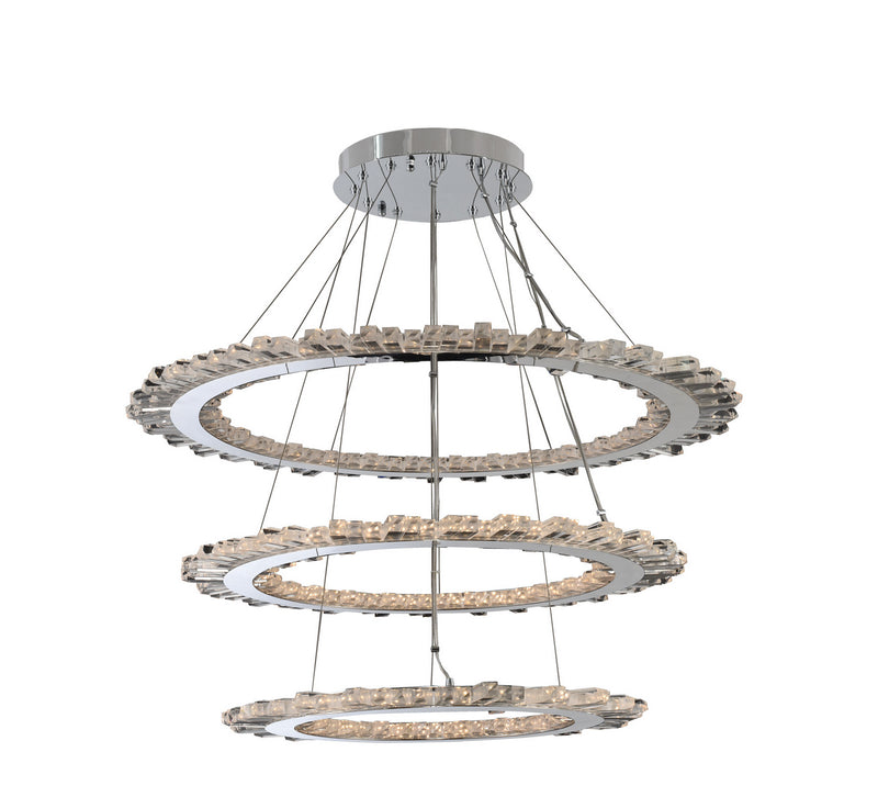 Allegri 032754-010-FR001 LED Pendant, Chrome