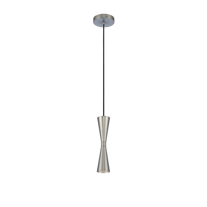 Kalco 310410SN LED Mini Pendant, Satin Nickel