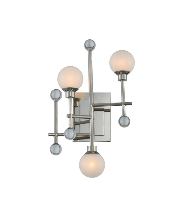 Kalco 508620PN LED Wall Sconce, Polished Nickel