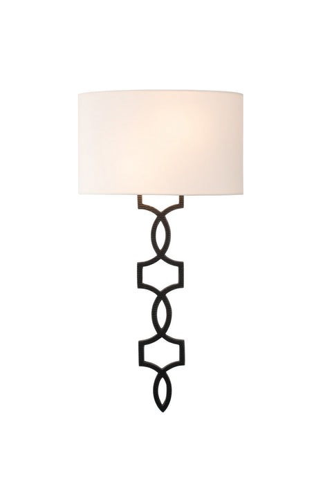 Kalco 510520HB Two Light Wall Sconce, Heirloom Bronze