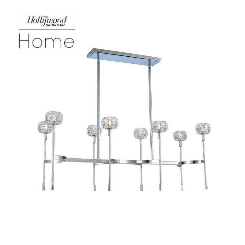 Kalco 511660CH LED Island Pendant, Chrome