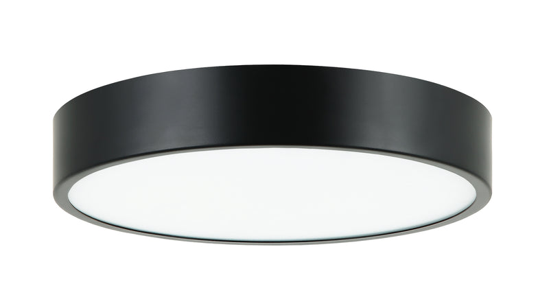 Matteo Lighting M13701BK LED Flush Mount, Black