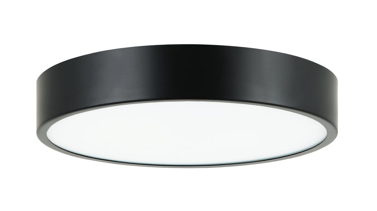 Matteo Lighting M13701BK LED Flush Mount, Black