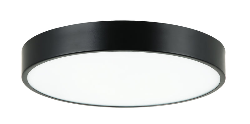 Matteo Lighting M13702BK LED Flush Mount, Black