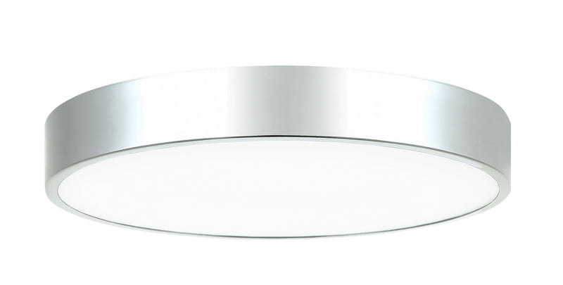 Matteo Lighting M13702CH LED Flush Mount, Chrome