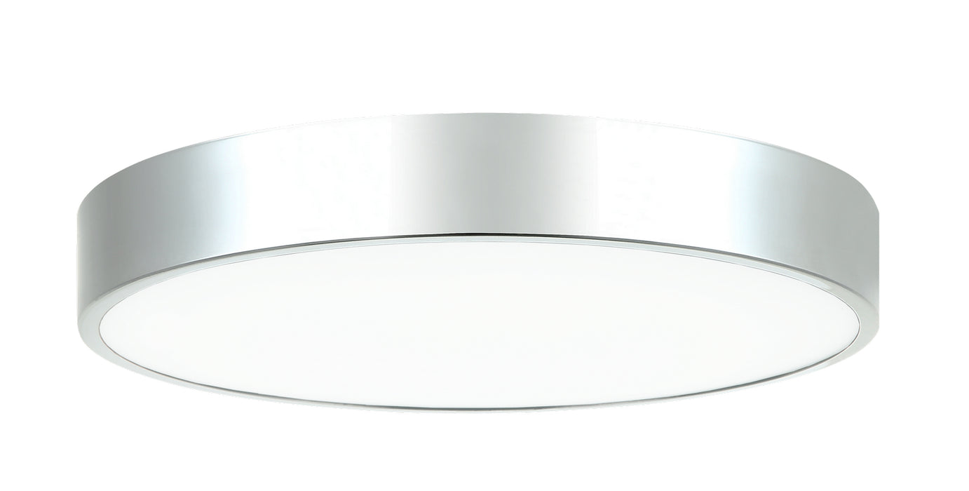 Matteo Lighting M13702CH LED Flush Mount, Chrome