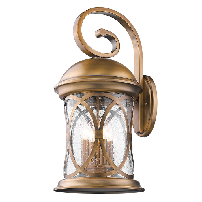 Acclaim Lighting 1532ATB Four Light Wall Sconce, Antique Brass