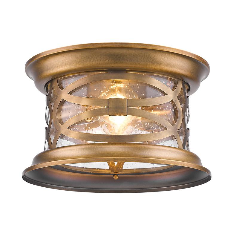 Acclaim Lighting 1534ATB Two Light Ceiling Mount, Antique Brass