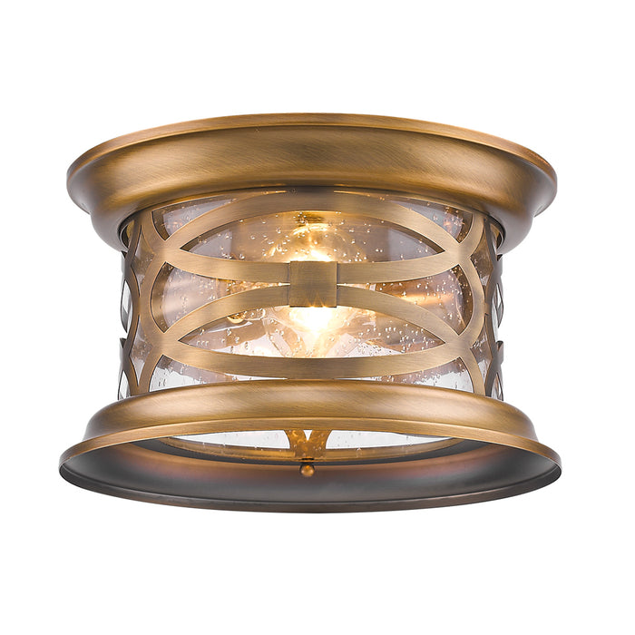 Acclaim Lighting 1534ATB Two Light Ceiling Mount, Antique Brass