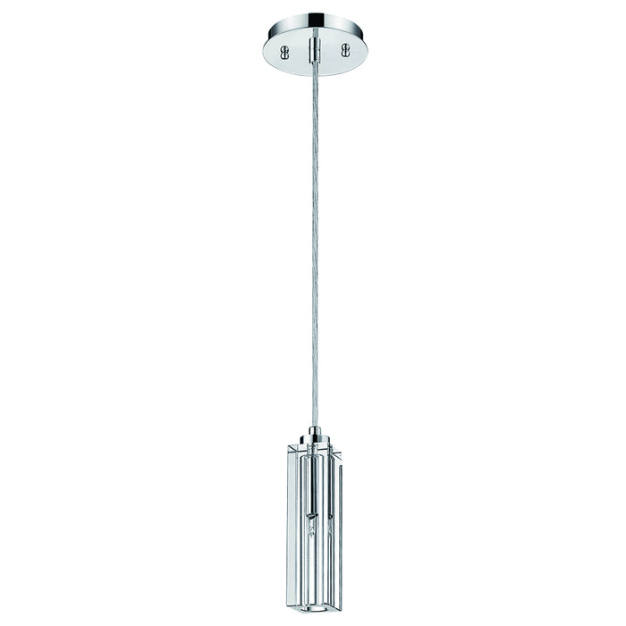 Acclaim Lighting A800026-1-S One Light Pendant, Polished Chrome