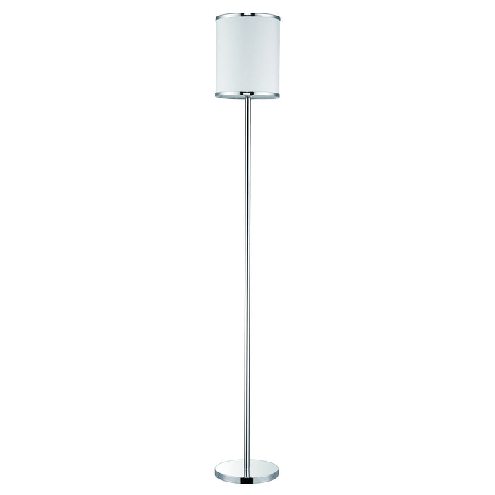 Acclaim Lighting BF4827 One Light Floor Lamp, Polished Chrome