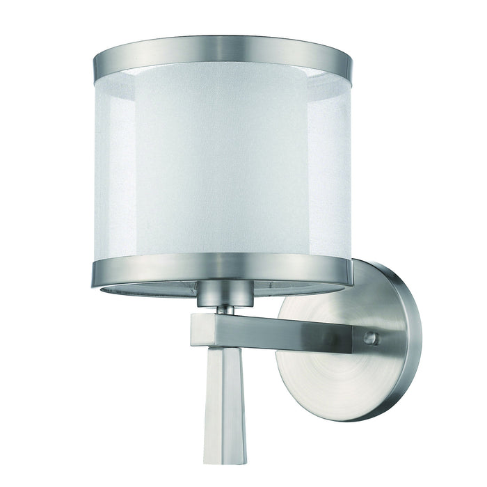 Acclaim Lighting BW8947 One Light Wall Sconce, Brushed Nickel