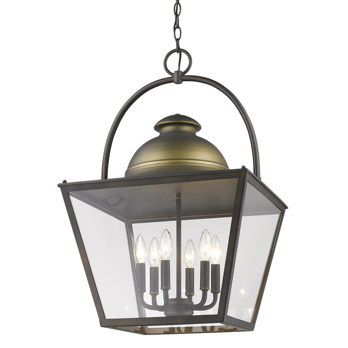 Acclaim Lighting IN11366ORB Six Light Foyer Pendant, Oil Rubbed Bronze