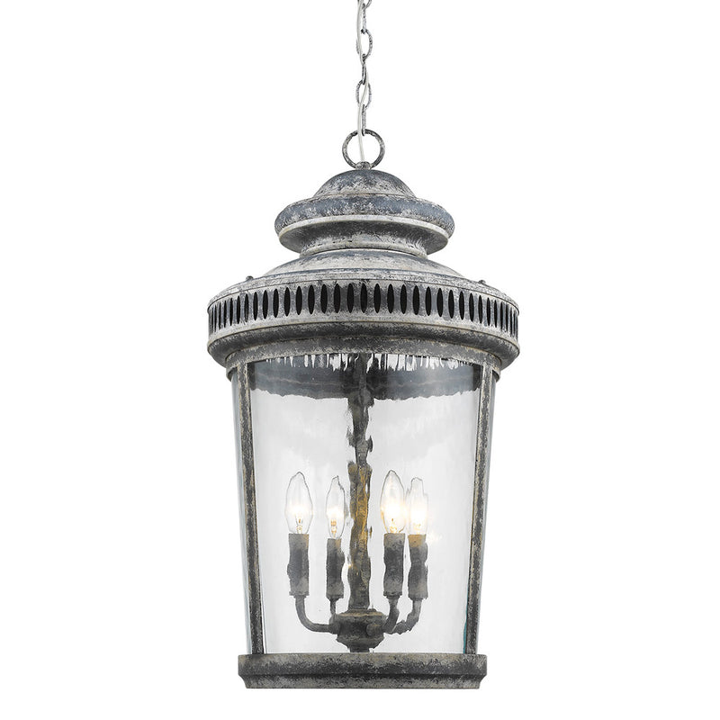 Acclaim Lighting IN11370AL Four Light Foyer Pendant, Antique Lead