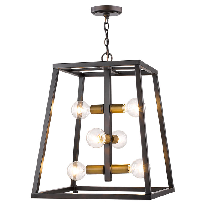 Acclaim Lighting IN11381ORB Six Light Foyer Pendant, Oil Rubbed Bronze