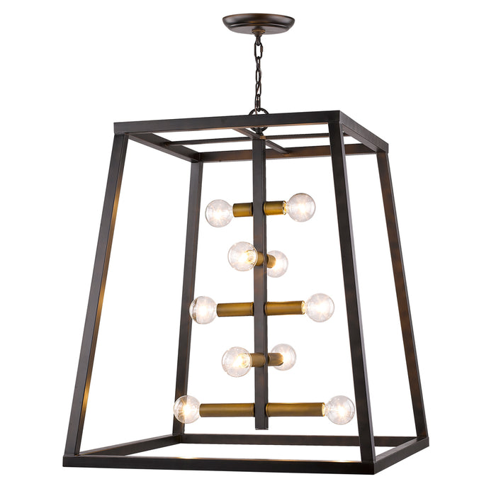 Acclaim Lighting IN11382ORB Ten Light Foyer Pendant, Oil Rubbed Bronze