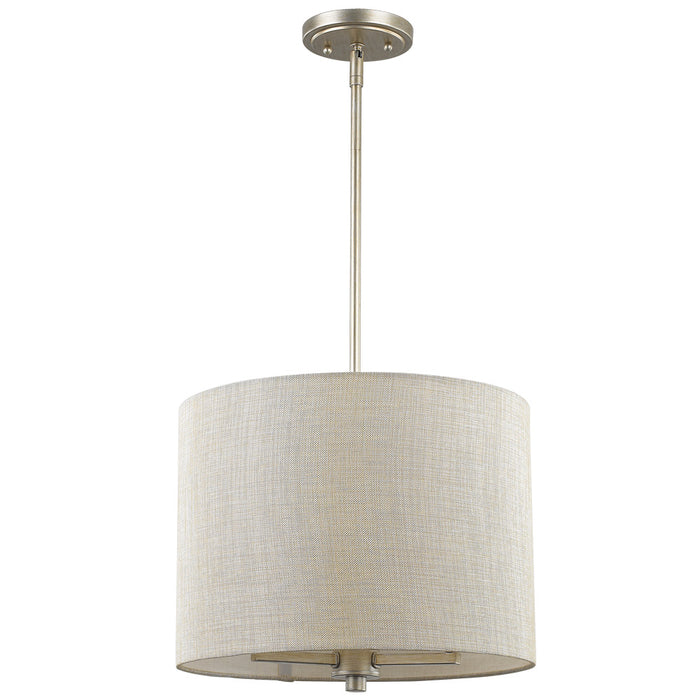 Acclaim Lighting IN21142WG Three Light Pendant, Washed Gold