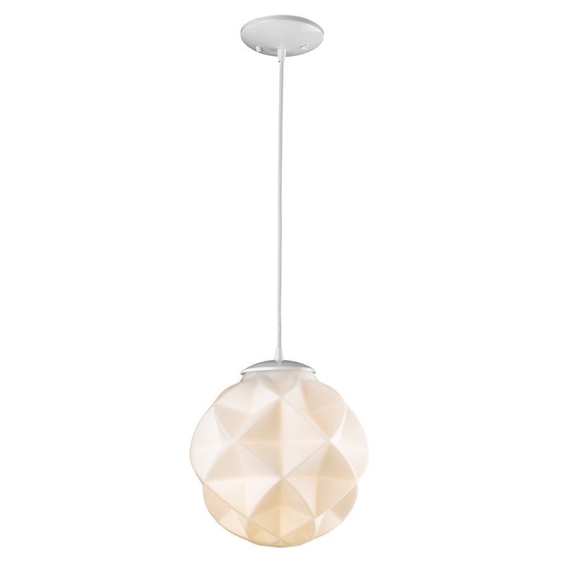 Acclaim Lighting IN31210WH One Light Mini Pendant, White