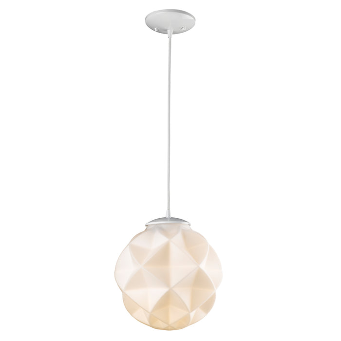Acclaim Lighting IN31210WH One Light Mini Pendant, White