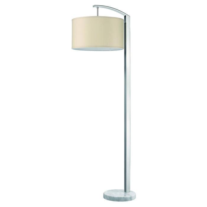 Acclaim Lighting TF8214 One Light Floor Lamp, Brushed Nickel