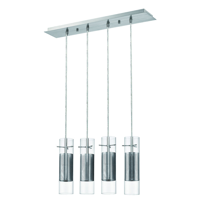 Acclaim Lighting TP4389 Four Light Pendant, Brushed Nickel