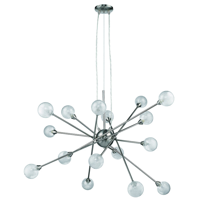Acclaim Lighting TP6366-16 16 Light Chandelier, Brushed Nickel