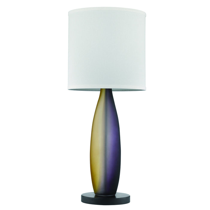 Acclaim Lighting TT6860 One Light Table Lamp, Ebony Lacquer