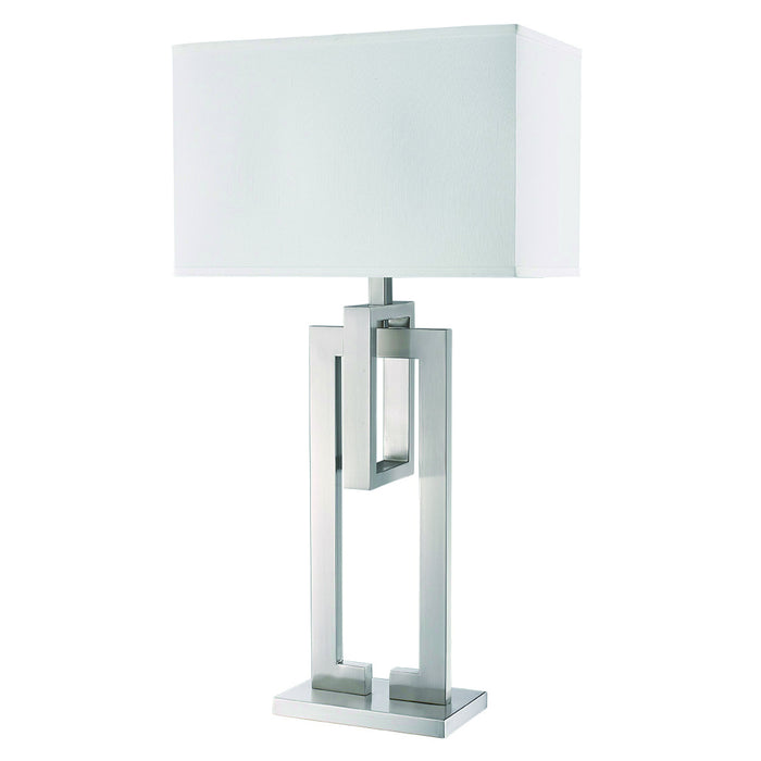 Acclaim Lighting TT7300 One Light Table Lamp, Brushed Nickel