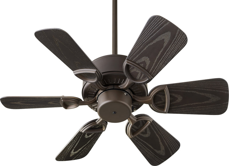 Quorum 143306-86 30"Patio Fan, Oiled Bronze