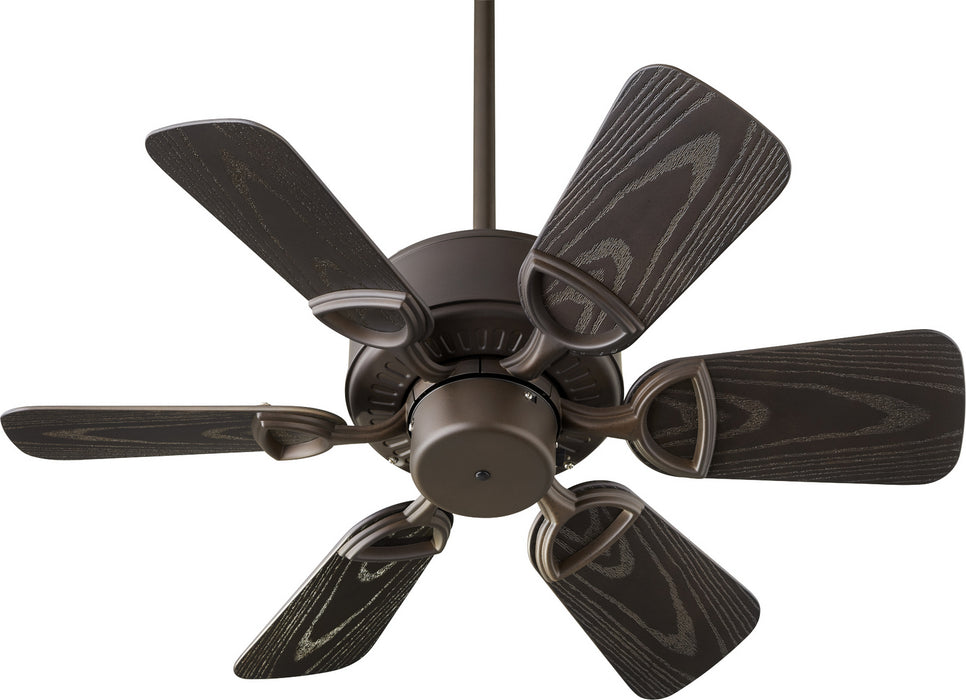 Quorum 143306-86 30"Patio Fan, Oiled Bronze