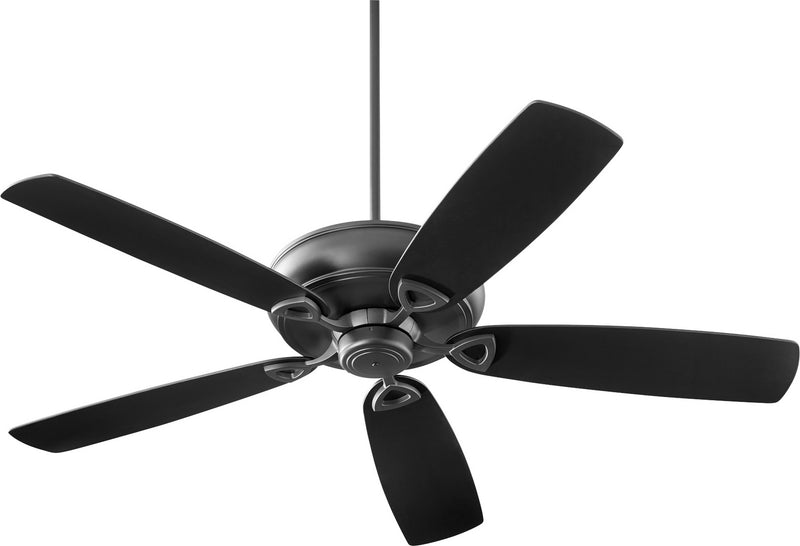 Quorum 40625-69 62" Ceiling Fan, Textured Black