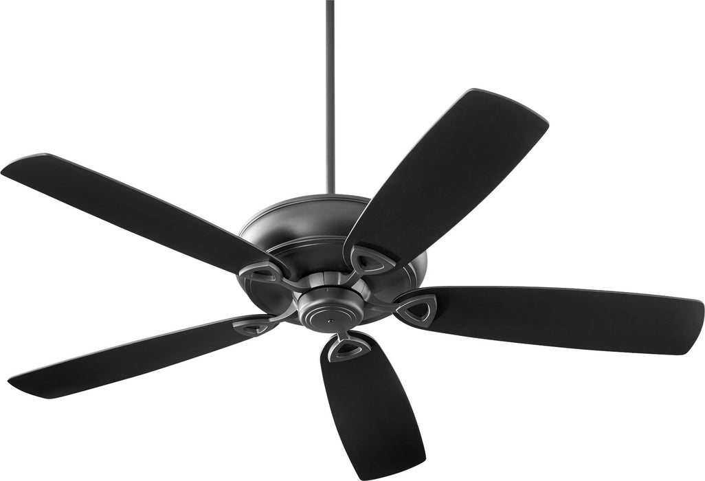 Quorum 40625-69 62" Ceiling Fan, Textured Black