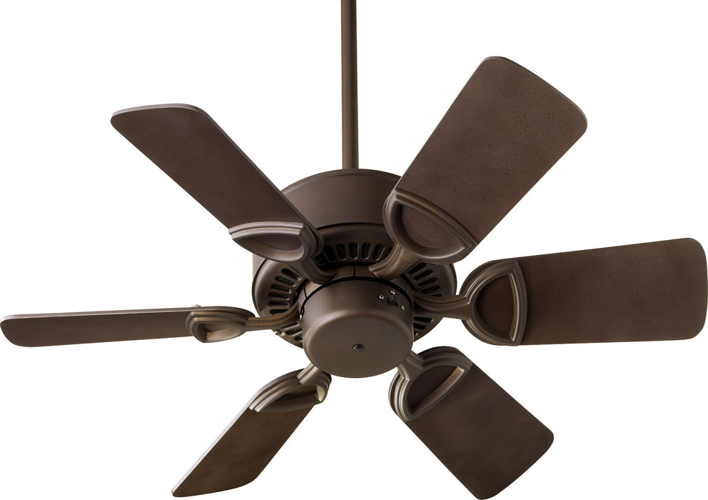 Quorum 43306-86 30" Ceiling Fan, Oiled Bronze